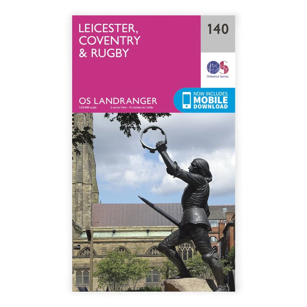 OS Landranger / Leicester & Coventry